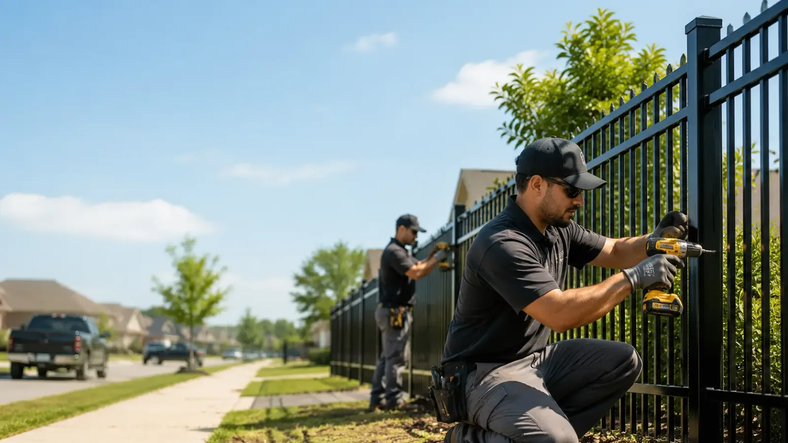Metal Fence Installation in Burien, WA